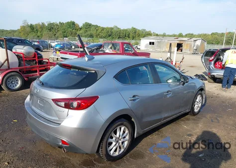2015 Mazda Mazda3 I Grand Touring z USA, uszkodzony, nr VIN JM1BM1M76F1235080